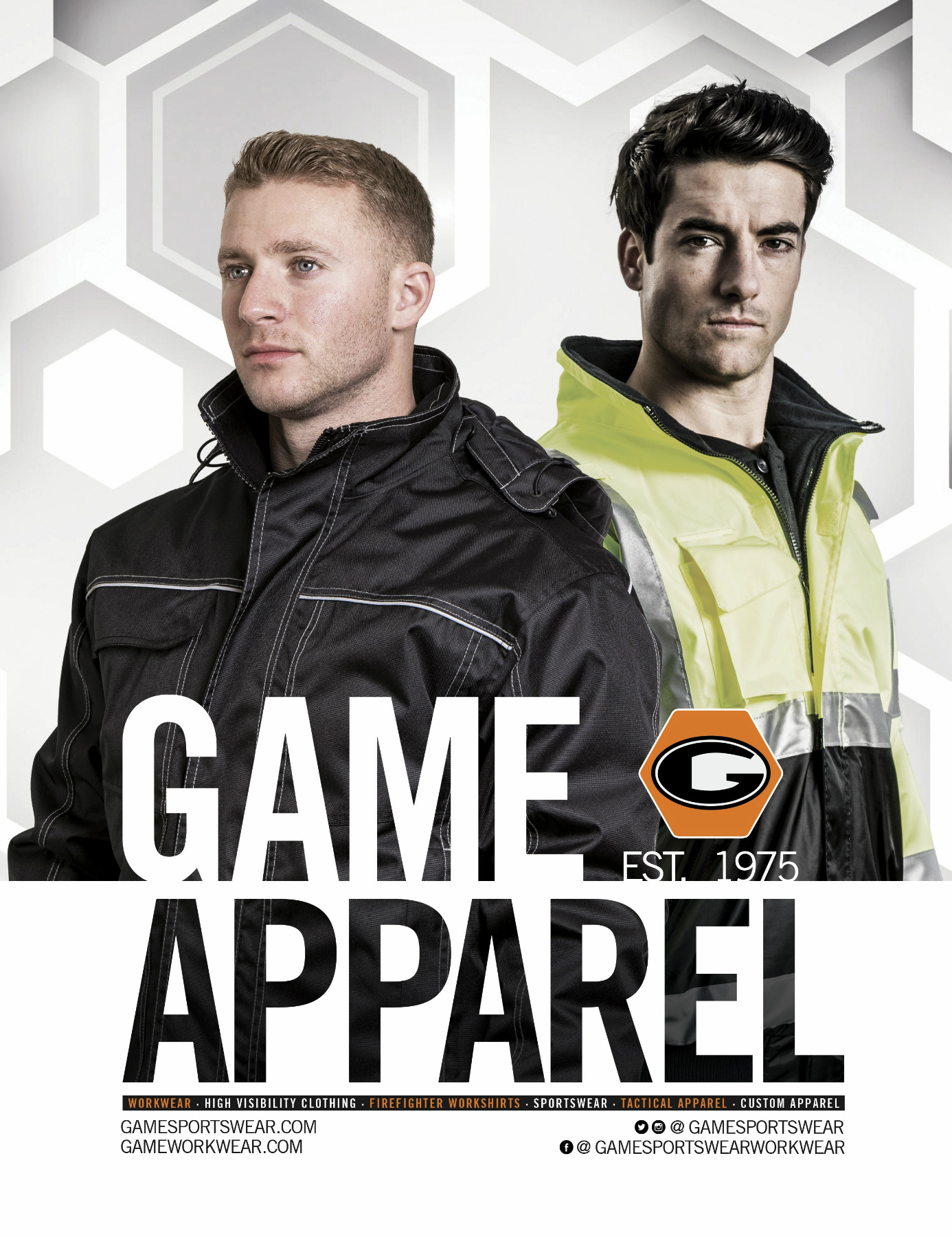 Game Sportswear Ltd - Full Line Catalog